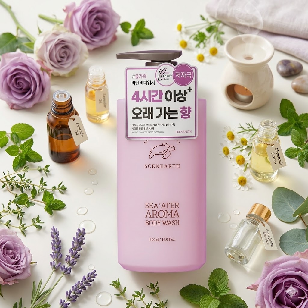 씨어터 아로마 퍼퓸 보습 바디워시 1개 500ml